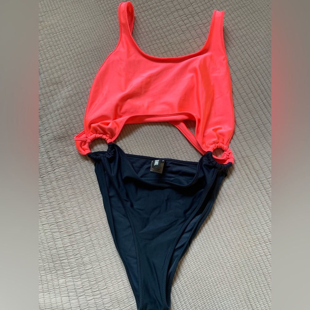Triangl one piece cut out bathing suit
